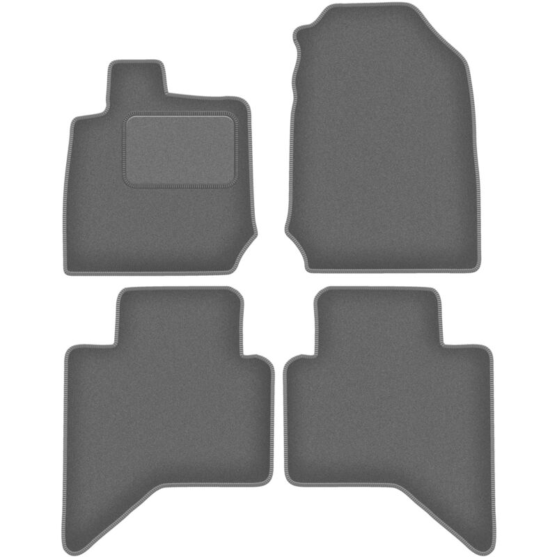foto del prodotto tappetini auto grafite per isuzu d max iii pick up 2019 