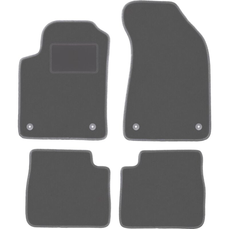 foto del prodotto tappetini auto grafite per lancia delta iii hatchback 2008 2014 