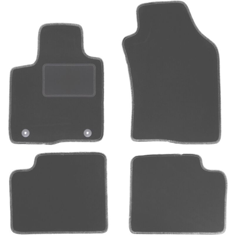 foto del prodotto tappetini auto grafite per lancia ypsilon iii hatchback 2011 