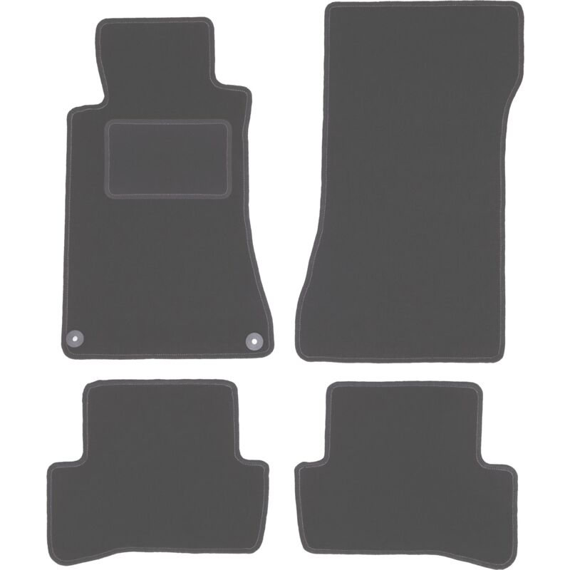 foto del prodotto tappetini auto grafite per mercedes c w203 coup 2000 2008 