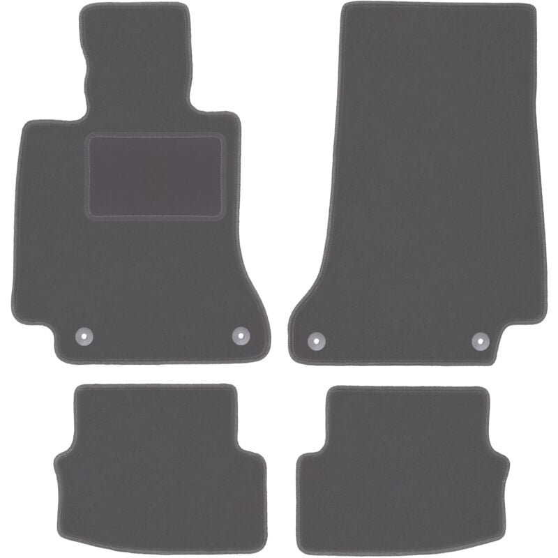 foto del prodotto tappetini auto grafite per mercedes c w205 coup , cabrio 2015 