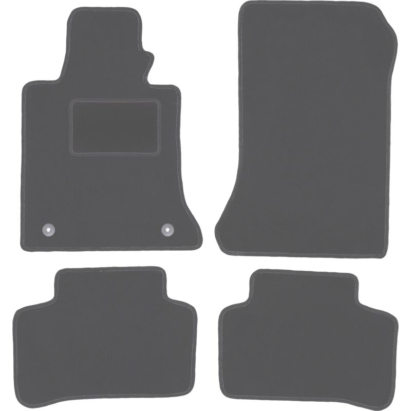 foto del prodotto tappetini auto grafite per mercedes glk x204 suv 2008 2015 