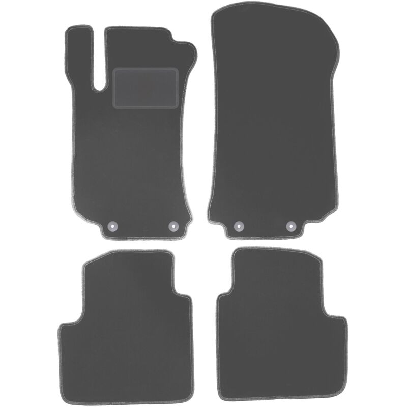 foto del prodotto tappetini auto grafite per mercedes r v251 r251 minivan 2005 2013 