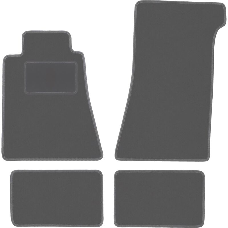 foto del prodotto tappetini auto grafite per mercedes sl r107 senza catalizzatore coup 1971 1989 