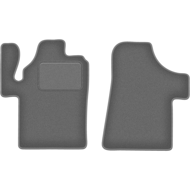 foto del prodotto tappetini auto grafite per mercedes vito ii w639 furgone per consegne 2003 2014 