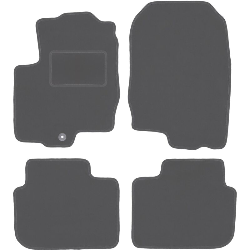 foto del prodotto tappetini auto grafite per mitsubishi colt vi z30 hatchback 2004 2008 