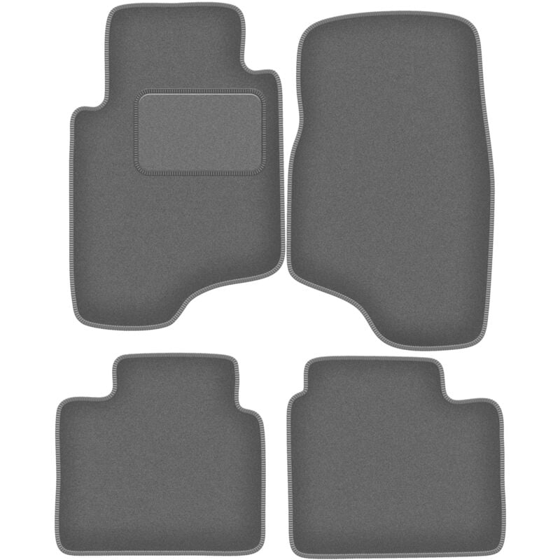 foto del prodotto tappetini auto grafite per mitsubishi pajero ii off road 1991 1999 
