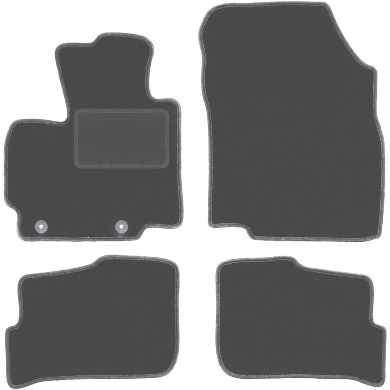 foto del prodotto tappetini auto grafite per mitsubishi space star ii hatchback 2013 