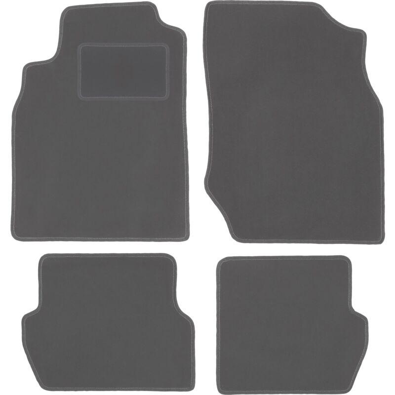 foto del prodotto tappetini auto grafite per nissan almera n16 hatchback 2000 2006 