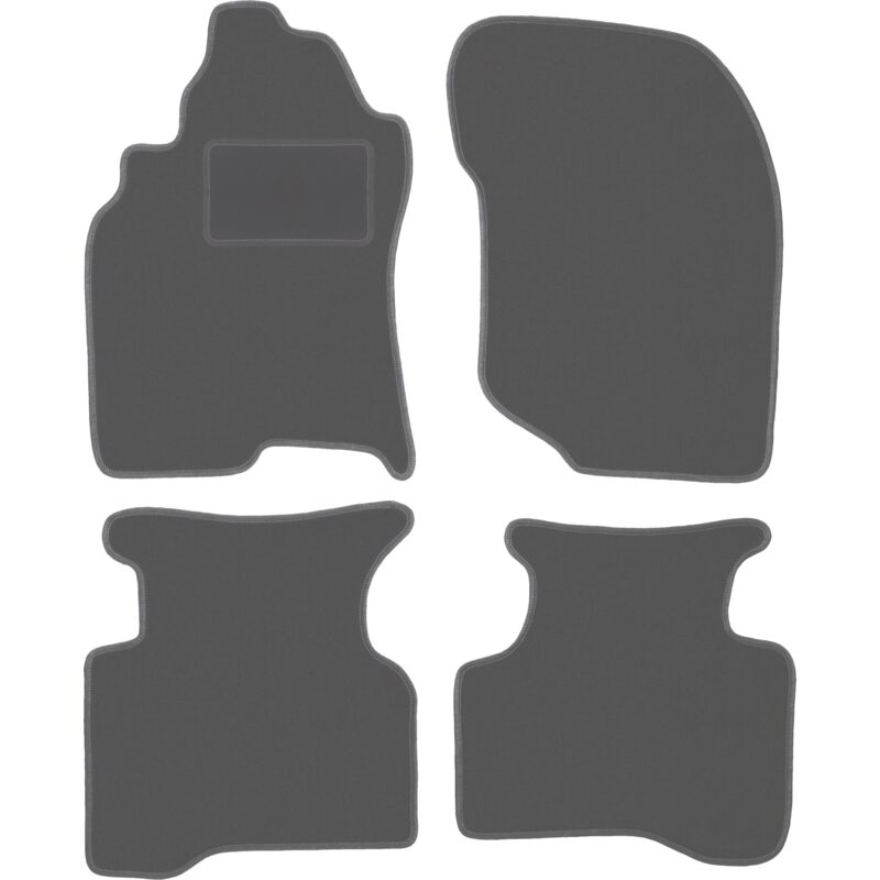 foto del prodotto tappetini auto grafite per nissan x trail i t30 suv 2001 2007 
