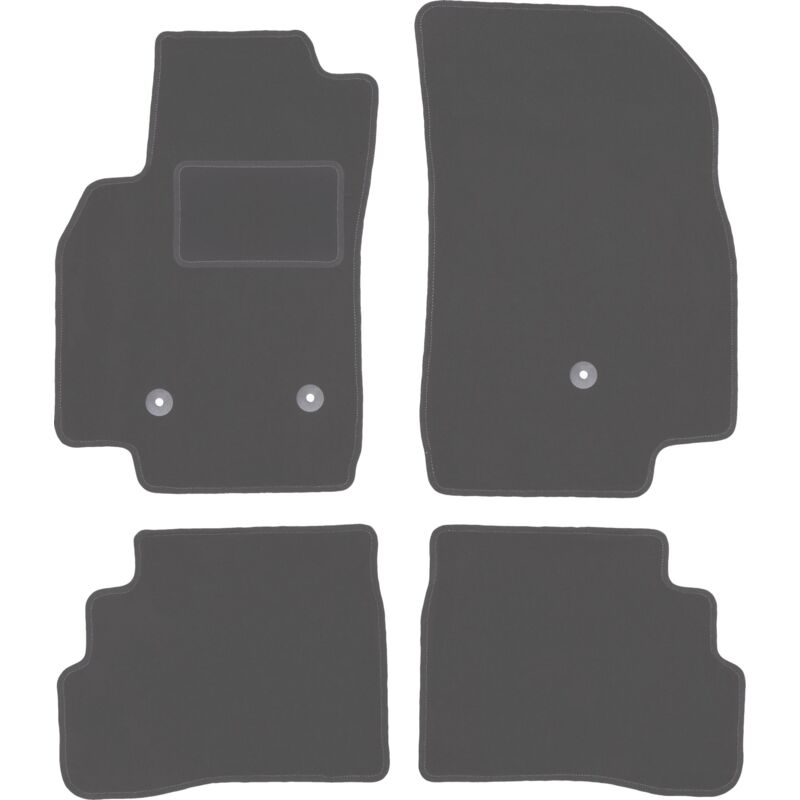 foto del prodotto tappetini auto grafite per opel karl hatchback 2015 