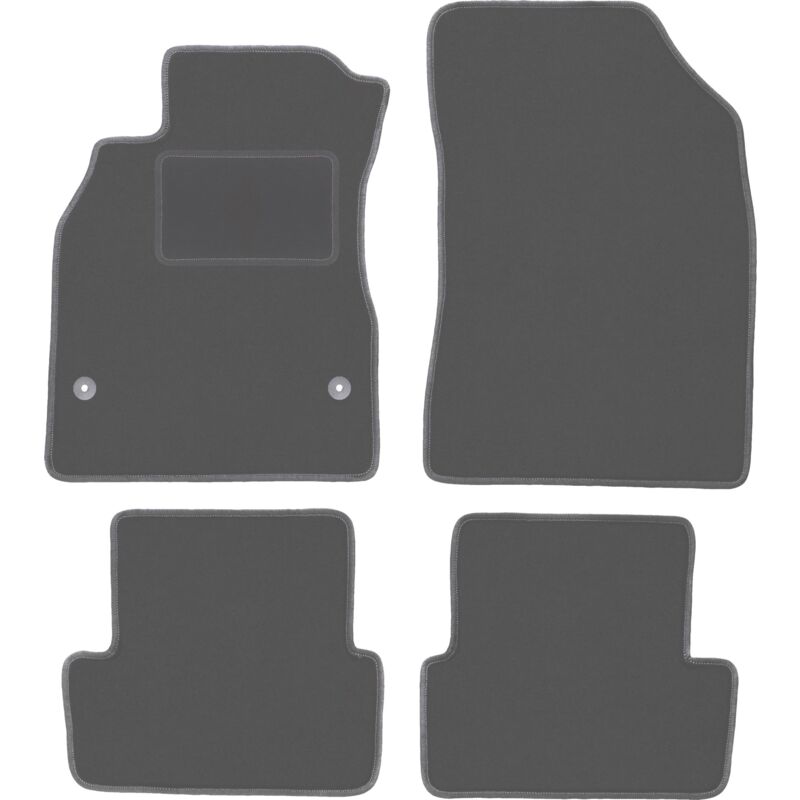 foto del prodotto tappetini auto grafite per renault fluence berlina 2009 2016 