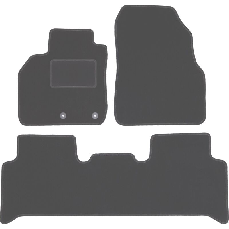 foto del prodotto tappetini auto grafite per renault grand scenic ii monovolume 2003 2009 