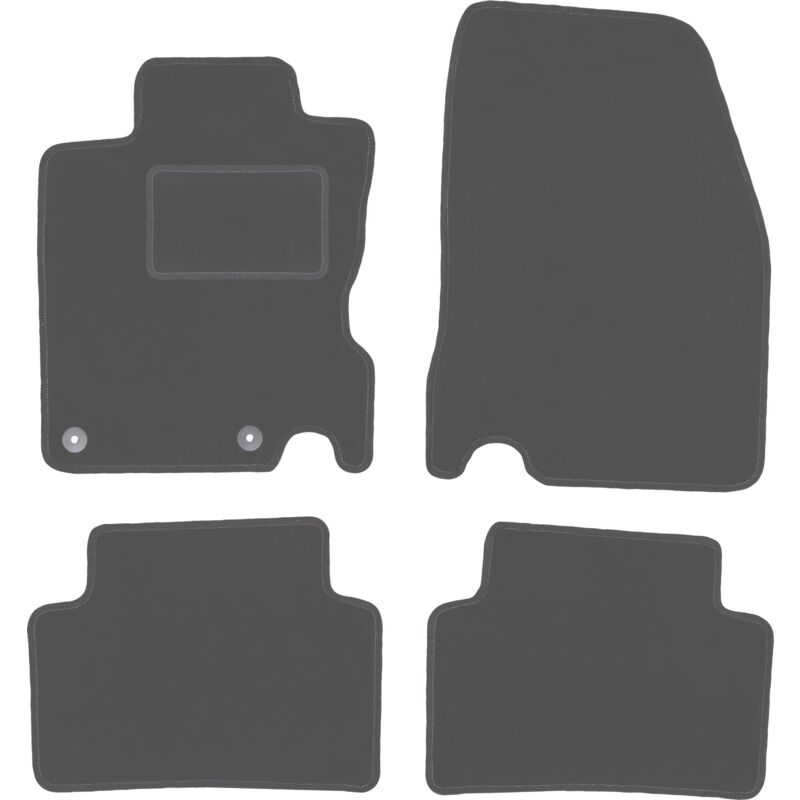foto del prodotto tappetini auto grafite per renault kadjar suv 2015 