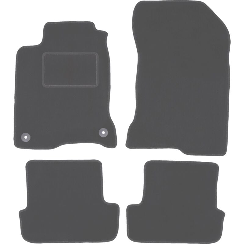 foto del prodotto tappetini auto grafite per renault laguna iii coup 2007 2015 