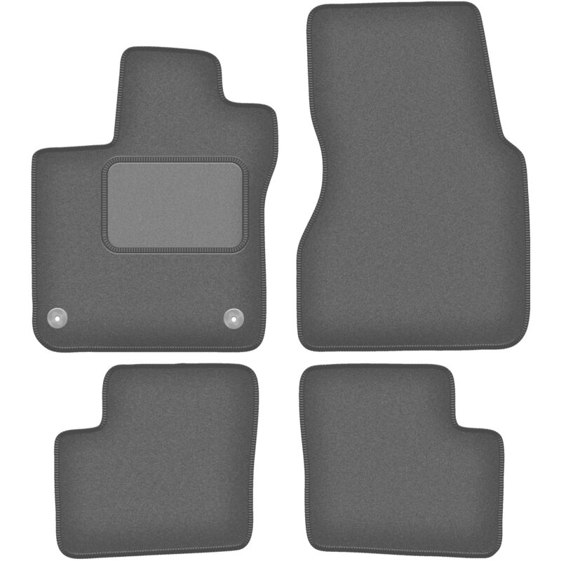 foto del prodotto tappetini auto grafite per renault twingo iii hatchback 2014 