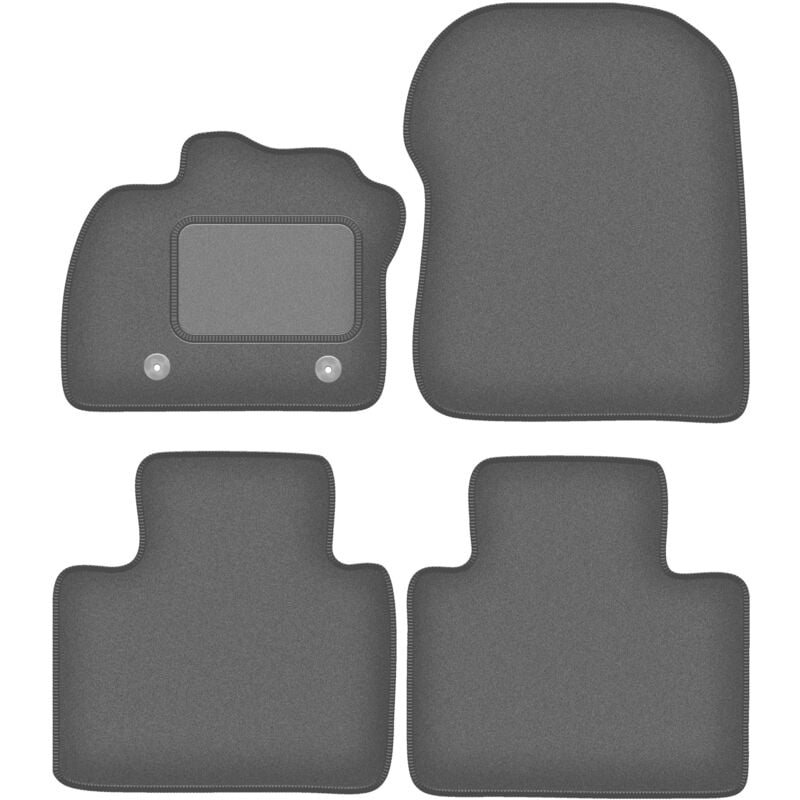 foto del prodotto tappetini auto grafite per renault zoe hatchback 2013 