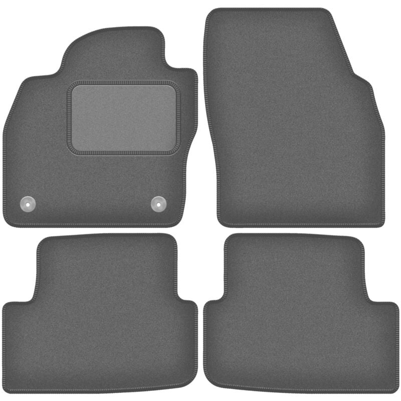 foto del prodotto tappetini auto grafite per seat ibiza v hatchback 2017 