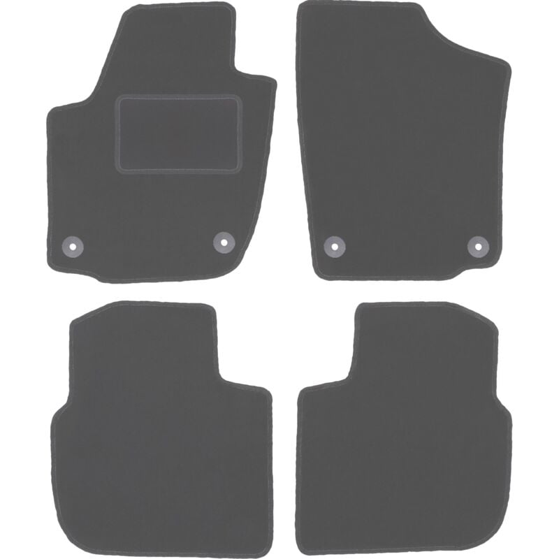 foto del prodotto tappetini auto grafite per seat toledo iv berlina 2012 