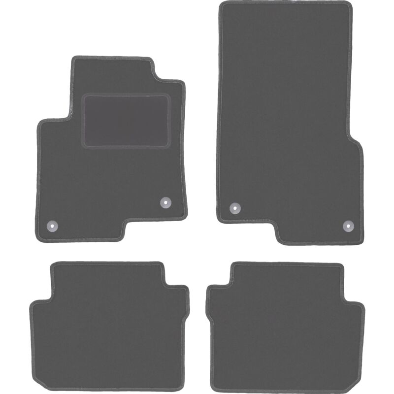 foto del prodotto tappetini auto grafite per smart forfour i hatchback 2004 2007 