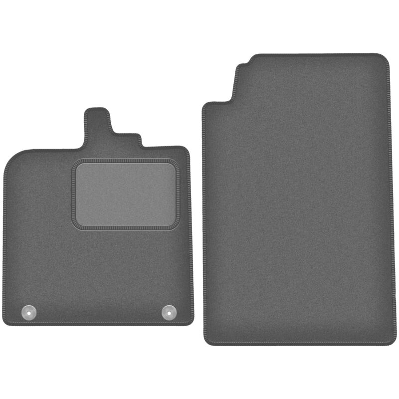 foto del prodotto tappetini auto grafite per smart fortwo ii hatchback 2007 2014 