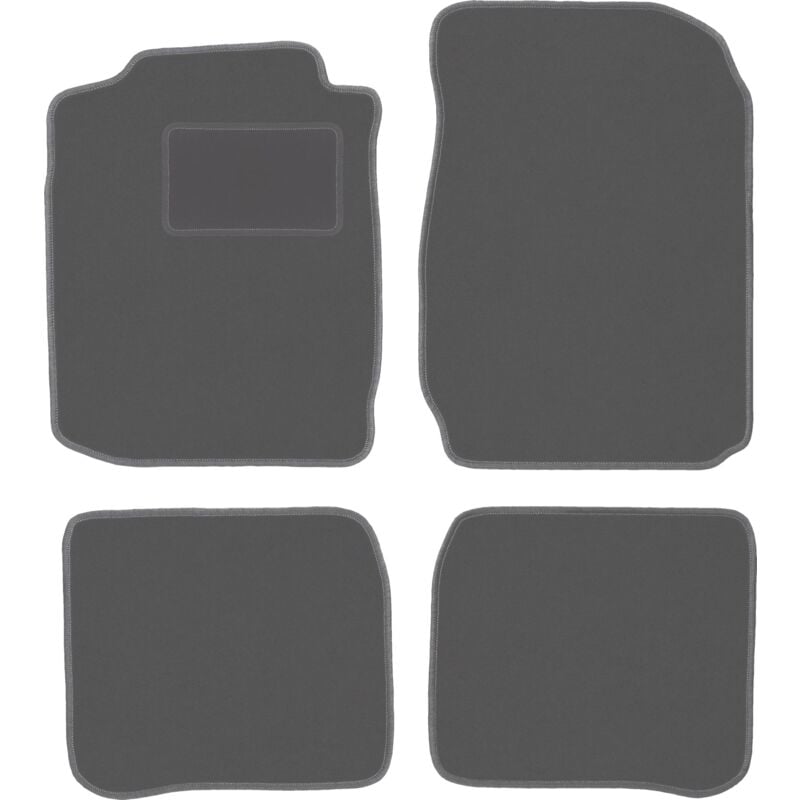 foto del prodotto tappetini auto grafite per toyota corolla e11 hatchback 1997 2001 
