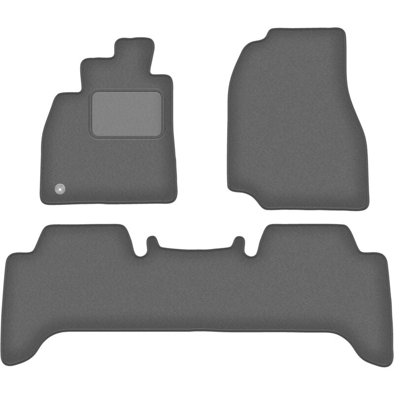 foto del prodotto tappetini auto grafite per toyota land cruiser j100 fuoristrada 1998 2007 