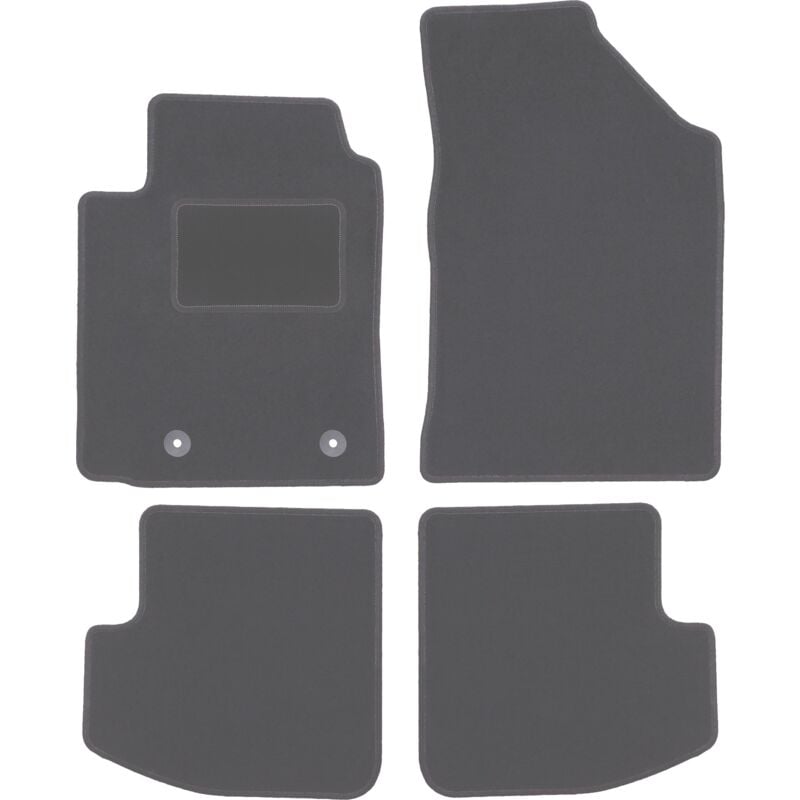 foto del prodotto tappetini auto grafite per toyota yaris i 3 porte 1999 2005 