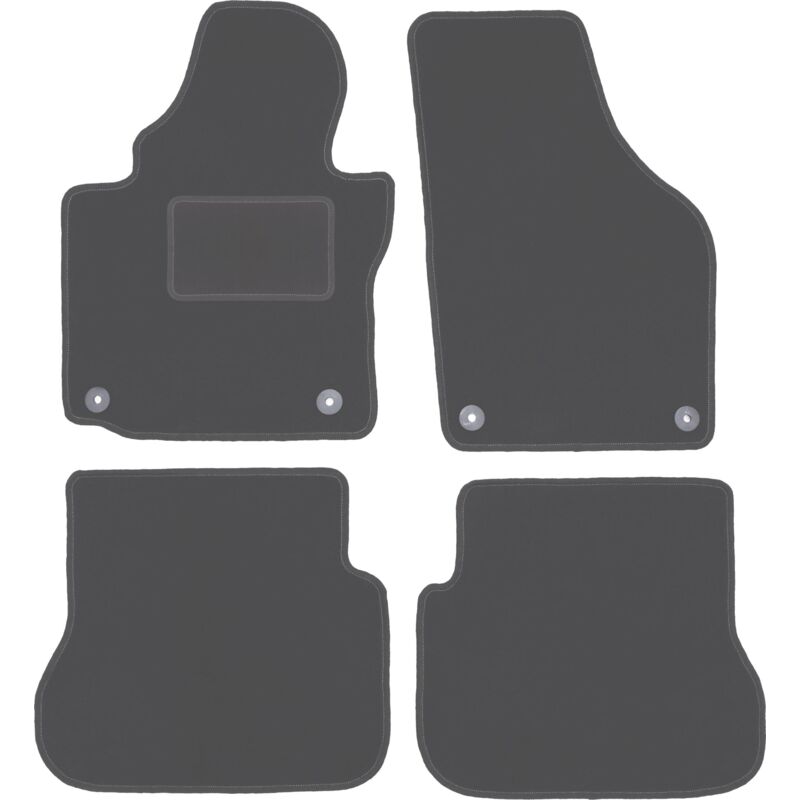 foto del prodotto tappetini auto grafite per volkswagen caddy 2k 2fl minivan 2013 