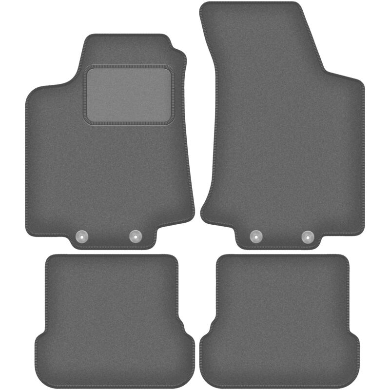 foto del prodotto tappetini auto grafite per volkswagen golf iv cabrio 1998 2002 