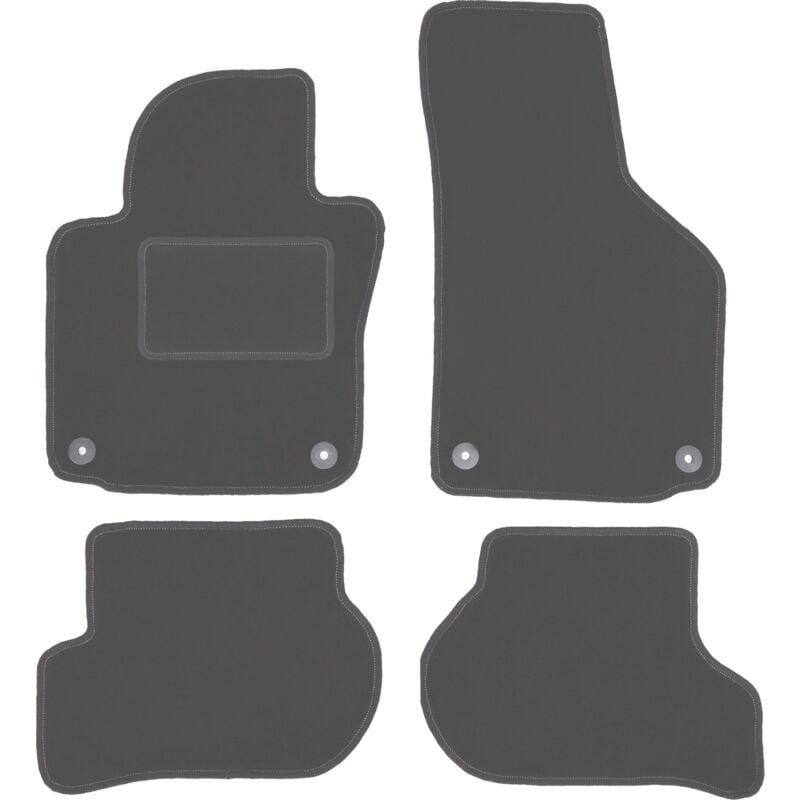 foto del prodotto tappetini auto grafite per volkswagen golf v hatchback, variant, station wagon 2003 2009 