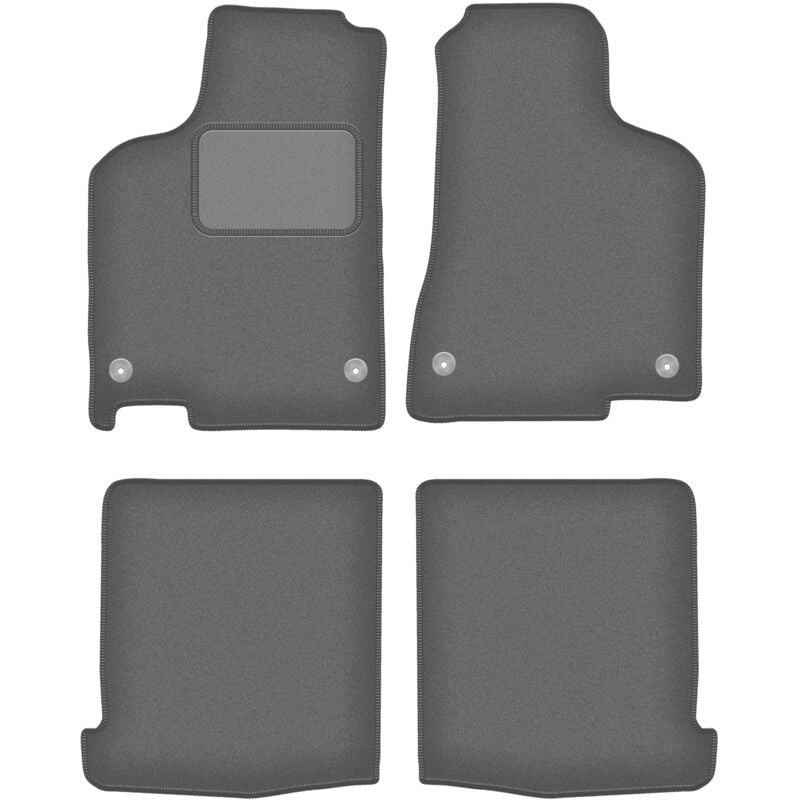 foto del prodotto tappetini auto grafite per volkswagen lupo 3l hatchback 1997 2005 