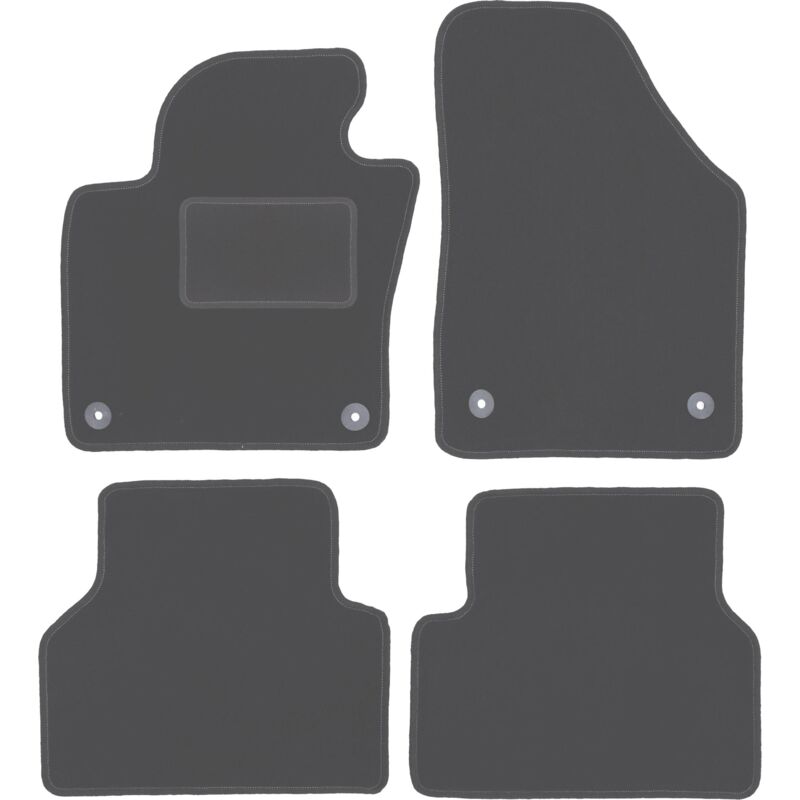 foto del prodotto tappetini auto grafite per volkswagen tiguan i monovolume 2007 2015 