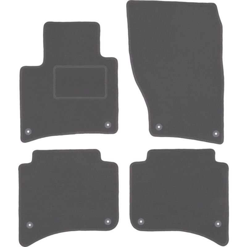 foto del prodotto tappetini auto grafite per volkswagen touareg ii suv 2010 