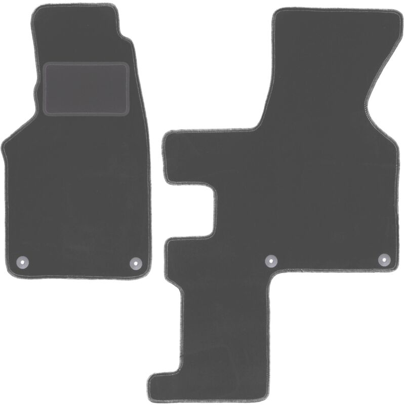 foto del prodotto tappetini auto grafite per volkswagen transporter t4 caravelle manuale 1993 2001 