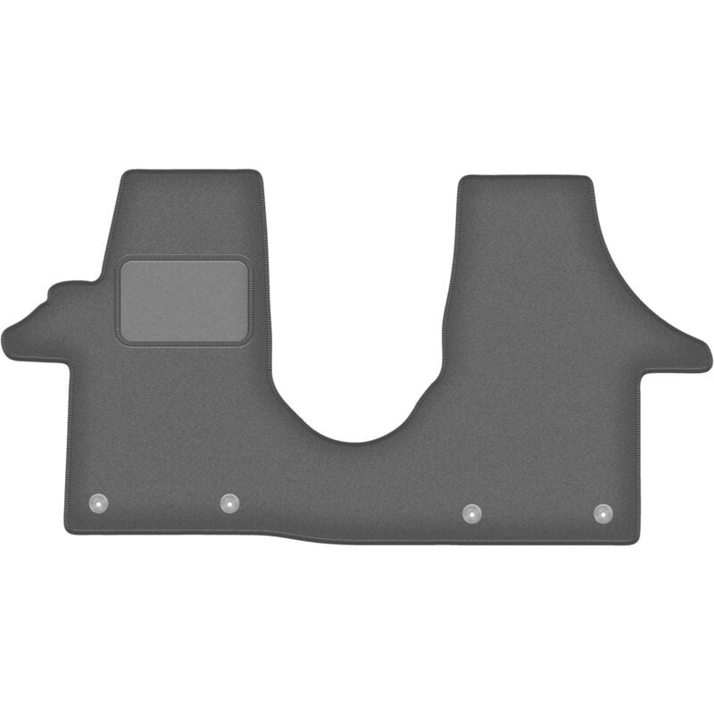 foto del prodotto tappetini auto grafite per volkswagen transporter t5 furgone per consegne 2003 2015 