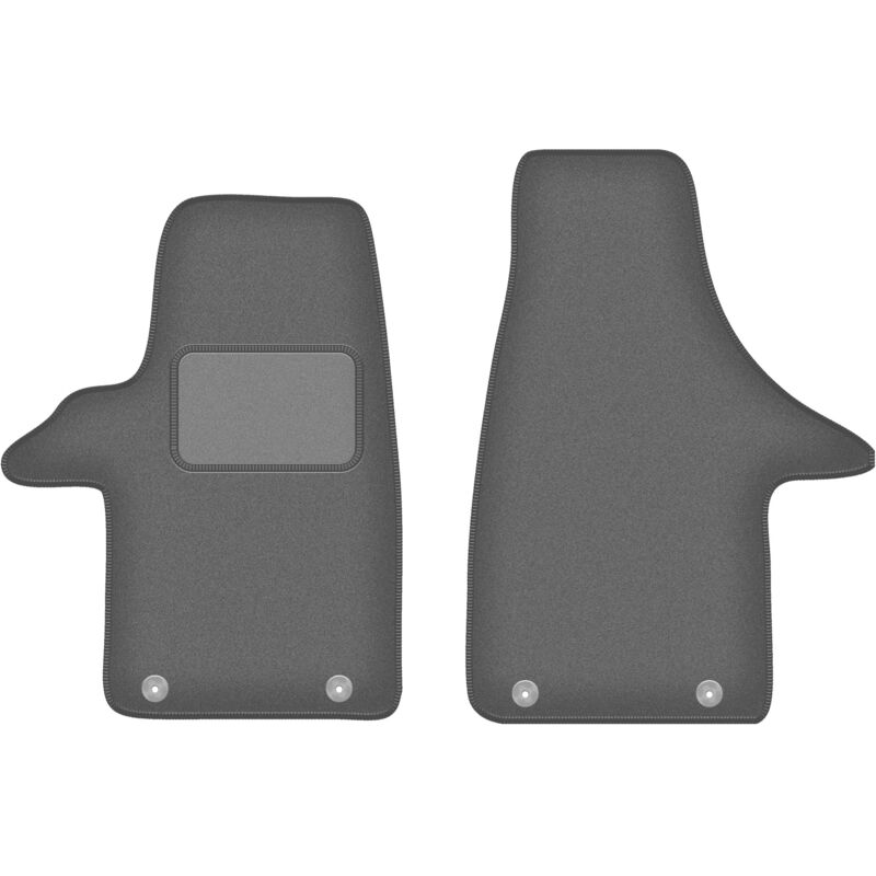 foto del prodotto tappetini auto grafite per volkswagen transporter t6 furgone per consegne 2015 