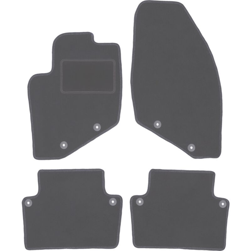 foto del prodotto tappetini auto grafite per volvo xc70 ii station wagon 2000 2007 