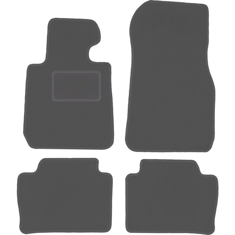 foto del prodotto tappetini auto graphite per bmw 3 f30 berlina 2011 2018 