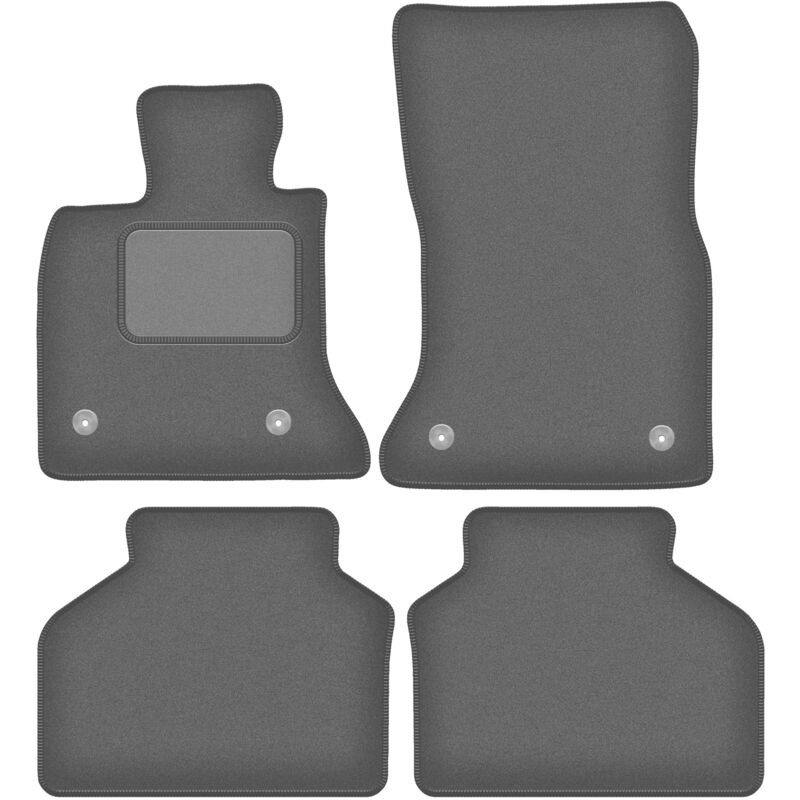 foto del prodotto tappetini auto graphite per bmw gt f07 xdrive gt 2009 2017 