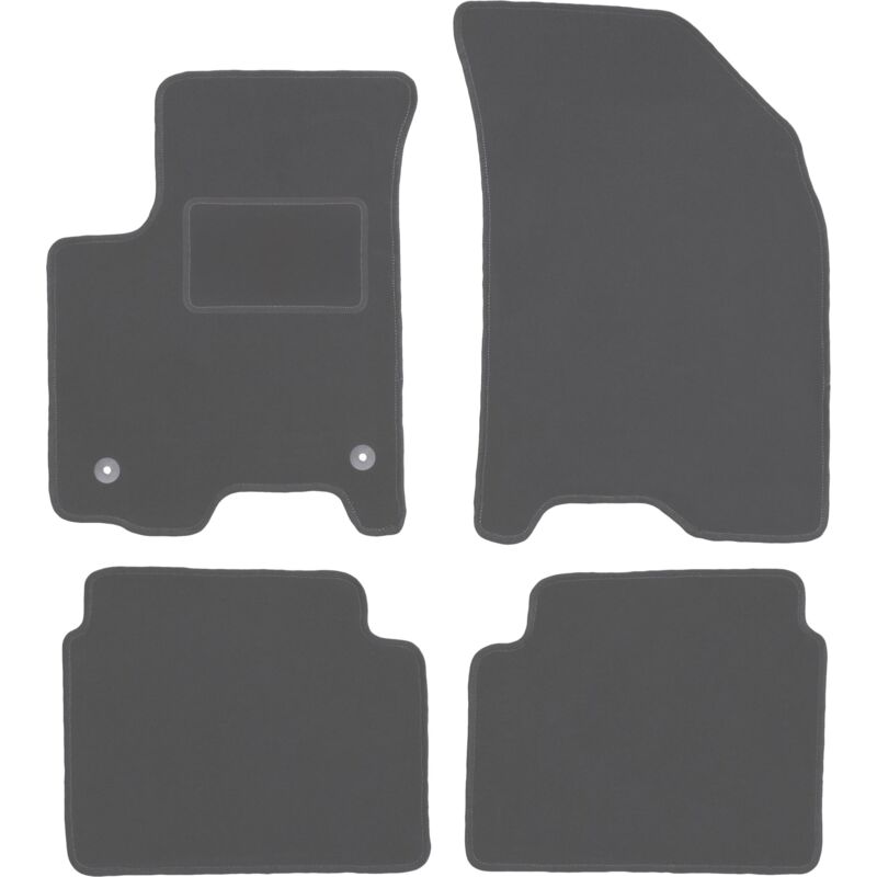foto del prodotto tappetini auto graphite per chevrolet aveo i t200 t250 hatchback, berlina 2002 2011 