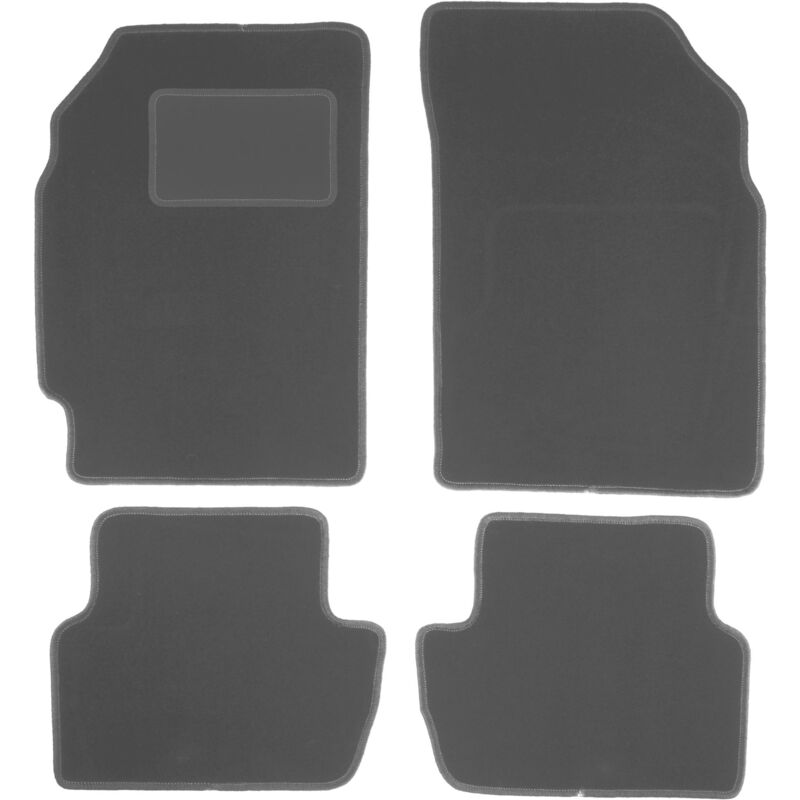 foto del prodotto tappetini auto graphite per chevrolet spark iii m300 hatchback 2009 2015 