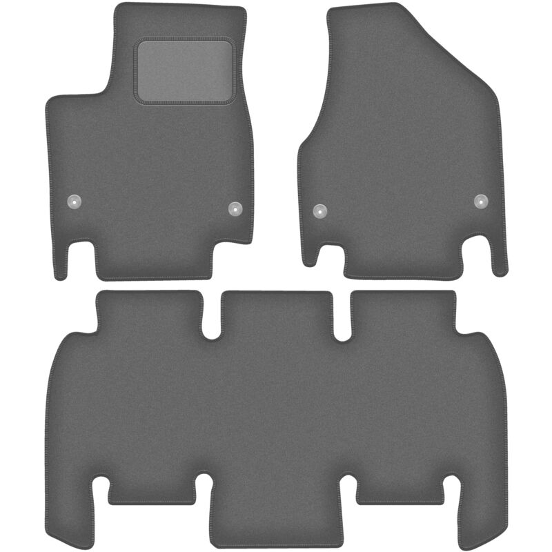 foto del prodotto tappetini auto graphite per chrysler pacifica ru minivan 2016 