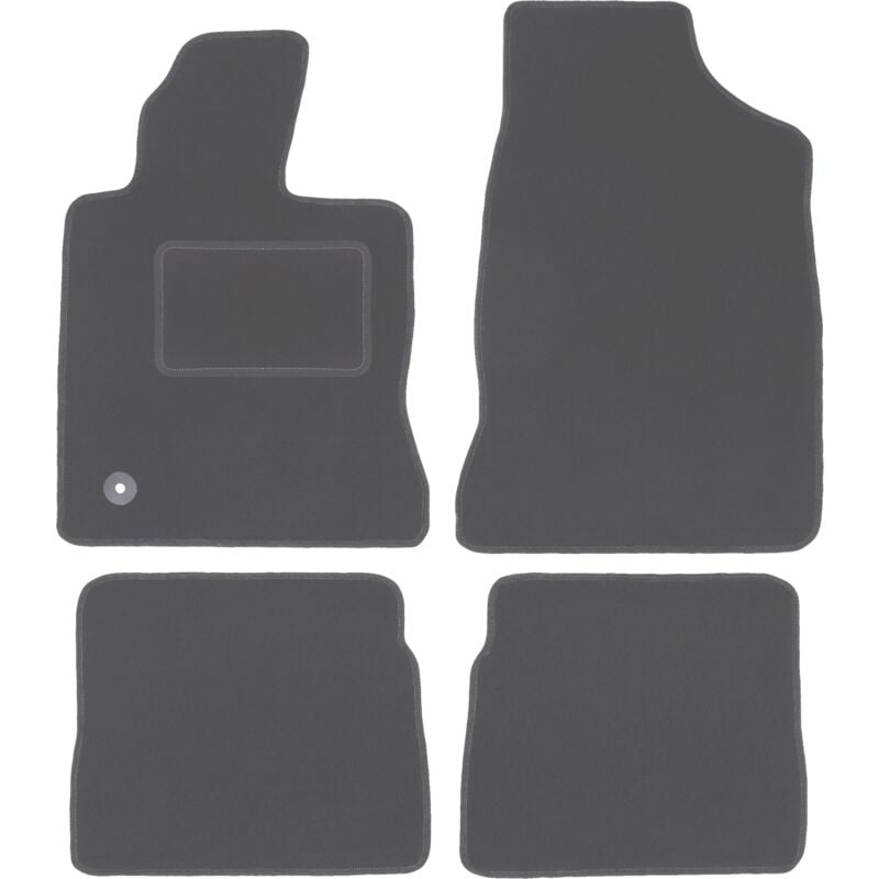 foto del prodotto tappetini auto graphite per chrysler pt cruiser decappottabile, hatchback 2000 2010 