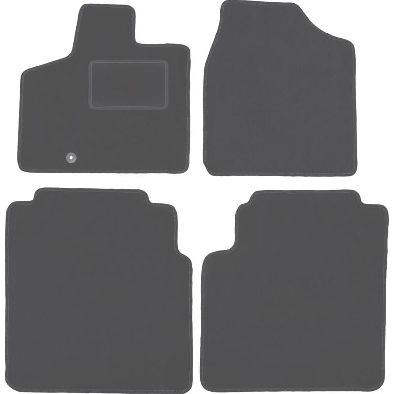 foto del prodotto tappetini auto graphite per chrysler voyager v minivan 2008 2016 