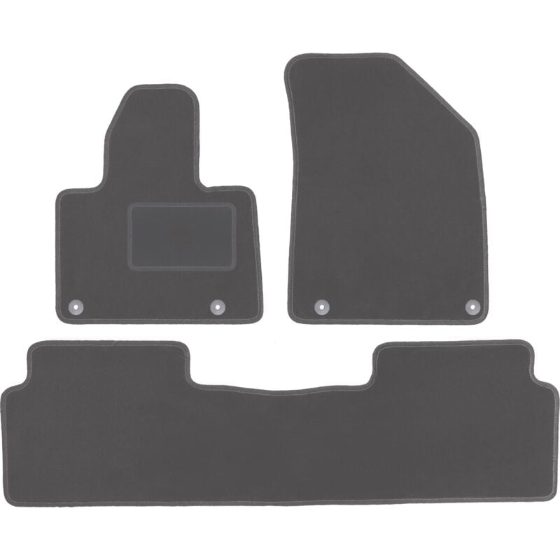 foto del prodotto tappetini auto graphite per citroen c5 iii x7 liftback, berlina, station wagon, tourer 2008 2017 