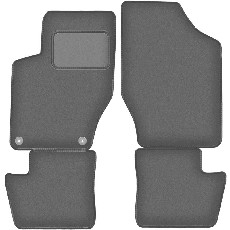 foto del prodotto tappetini auto graphite per citroen ds4 hatchback 2011 2015 