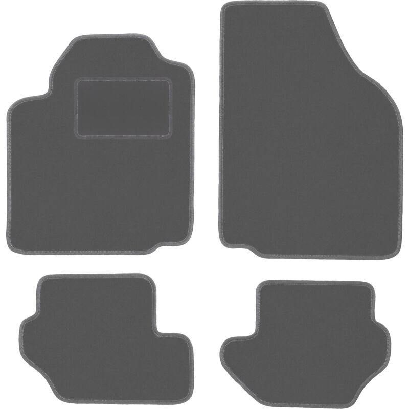 foto del prodotto tappetini auto graphite per ford fiesta mk4 hatchback 1995 1999 