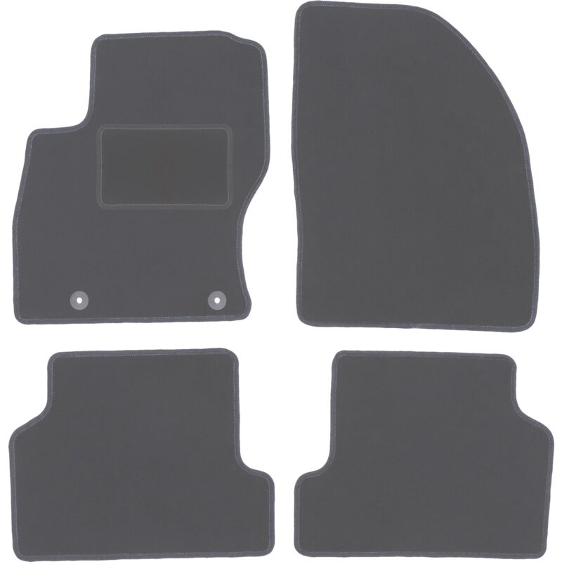 foto del prodotto tappetini auto graphite per ford focus mk2 station wagon, berlina, hatchback 2004 2011 