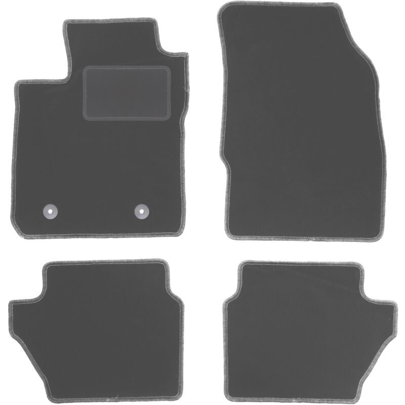 foto del prodotto tappetini auto graphite per ford ka hatchback 2014 